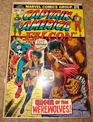 Buy Captain America And Falcon #164 1973 Marvel Comics 1st Nightshade App • 39.50£