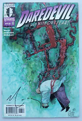 Buy Daredevil #13 - 1st Printing - Signed By David Mack - October 2000 VF/NM 9.0 • 19.95£