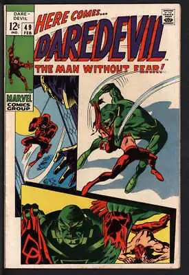 Buy Daredevil #49 5.0 // 1st Appearance Of Starr Saxon Marvel Comics 1969 • 26.80£