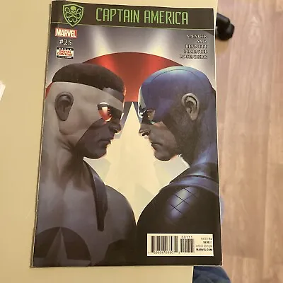 Buy Captain America #25 Vol 8 2nd Printing - Marvel Comics - N Spencer - J Saiz • 0.99£