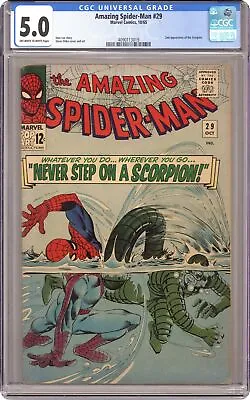 Buy Amazing Spider-Man #29 CGC 5.0 1965 4090113019 • 146.14£