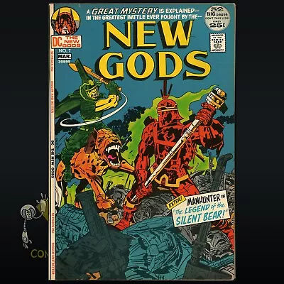 Buy DC Comics NEW GODS #7 First Steppenwolf Mister Miracle Origin 1971 VF-! • 33.78£