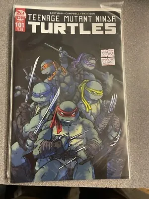 Buy Teenage Mutant Ninja Turtles #101 2nd Print Variant Idw • 22.99£