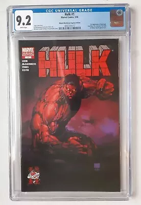 Buy Hulk #1 Cgc 9.2 Michael Turner Wizard World Variant 2008. 1st App Red Hulk. • 139.95£
