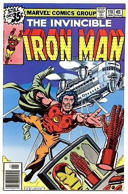 Buy IRON MAN #118 VF, 1st App. Rhodes, John Byrne Art, Marvel Comics 1979 • 35.58£