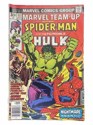 Buy Marvel Team-up 53 Spider-man & Hulk 1st X-men Art By John Byrne Marvel 1977 • 8£