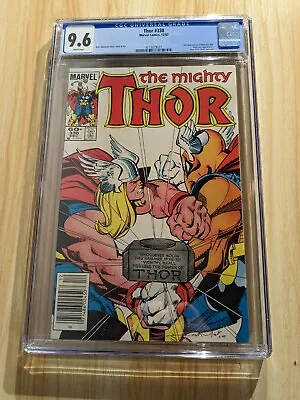 Buy Thor 338 CGC Graded 9.6 Key 2nd Appearance Beta Ray Bill Copper Age Marvel Comic • 65.56£
