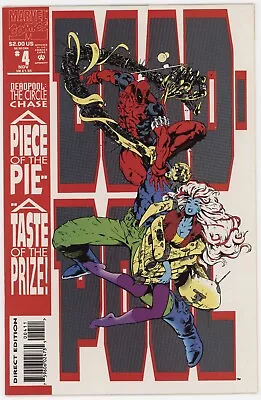 Buy Deadpool: The Circle Chase #4 VF+ 8.5 1993 Chris Eliopoulos Cover 1st Solo Mini • 6.79£