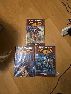 Buy Tomb Of Dracula Vol 1 2 And 3 Graphic NOVELS Rare N/MINT Complete • 49.99£