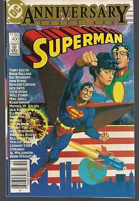 Buy SUPERMAN #400 DC 1984 EXTRA SIZED ALL-STAR CREATOR ANNIVERSARY ISSUE 68pg FN/VF • 6.80£