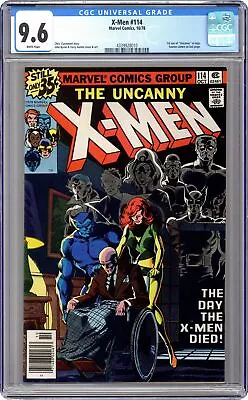 Buy Uncanny X-Men #114 CGC 9.6 1978 4339928010 • 329.65£