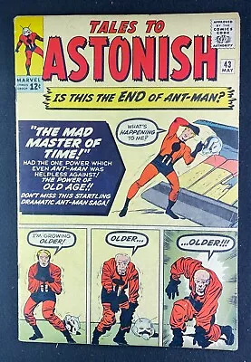 Buy Tales To Astonish (1959) #43 VG (4.0) Jack Kirby Cover Ant-Man • 68.20£