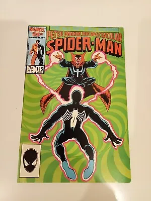 Buy Peter Parker Spectacular Spiderman #115 Marvel Comic Feat. Dr. Strange • 5£
