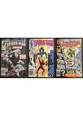 Buy Spider-man 80’s Comic Set - Spectacular # 90, 94 & Amazing # 279 • 34£