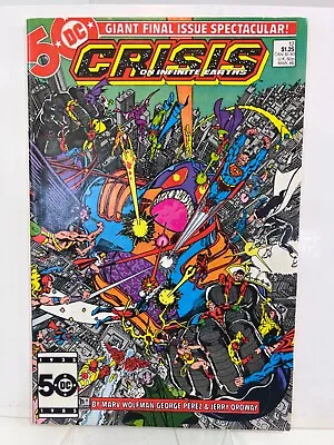 Buy Crisis On Infinite Earths #12 DC Comics MAR 1986 DIRECT NM- George Perez Art • 12.78£