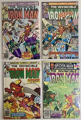 Buy Lot Of 12 Iron Man Bronze Age Marvel Comics! Mauler Diablo Living Laser Unicorn • 35.57£