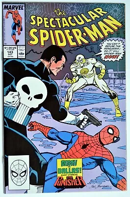 Buy Spectacular Spiderman #143 - 1988 - High Grade - Near Mint Minus • 3£