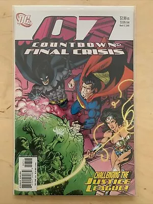 Buy Countdown To Final Crisis #7, DC Comics, 12th March 2008, NM • 6.70£