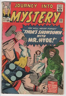 Buy US - Journey Into Mystery 100 - 1964 - THOR - Marvel Comics, Stan Lee Jack Kirby • 38.60£