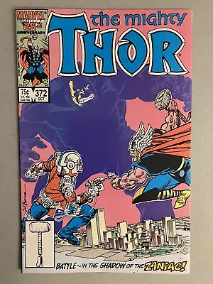 Buy Mighty Thor 372, VF+ 8.5, Marvel 1986, 1st TVA ( Time Variance Authority, MCU • 18.83£