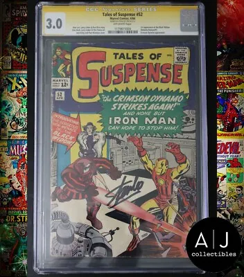 Buy Tales Of Suspense #52 CGC SS 3.0 1st Black Widow Signed By Stan Lee • 1,280.75£
