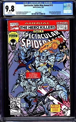 Buy Spectacular Spider-man - Annual #12 - Cgc 9.8 Wp - Direct Edition - Venom Story! • 121.64£