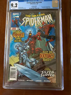 Buy Amazing Spiderman # 430 CGC 9.2  - Carnage & Silver Surfer & Thunderbolts • 74.50£