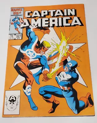 Buy Captain America #327 (1987) Vs Super Patriot (john Walker) • 5.60£