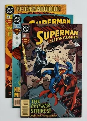Buy Superman In Action Comics #707 708 709 (DC Comics) Lot Of 3 Books • 5.49£