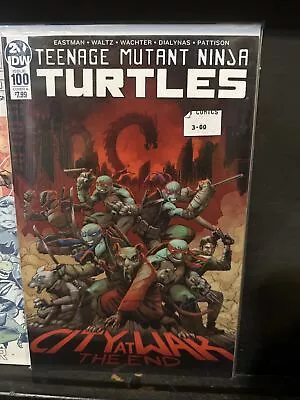 Buy IDW Teenage Mutant Ninja Turtles #100 Cvr A Dave Wachter Tom Waltz 1st Print • 3.18£