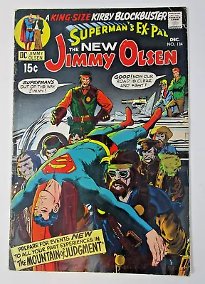 Buy Superman's Pal Jimmy Olsen #134 1970 [VG] 1st Darkseid Incomplete Missing Page • 95.63£