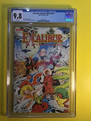 Buy Excalibur Special Edition #1 1st Appearance Of Excalibur CGC 9.8 Marvel 1987. • 94.60£