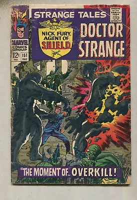 Buy Strange Tales: #151 GD 1st Steranko  Nick Fury Agent Of S.H.I.E.L.D. Marvel D1 • 7.99£