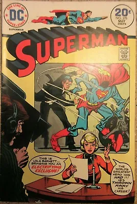 Buy Superman #275 DC 1974  Comic Book  • 8.47£