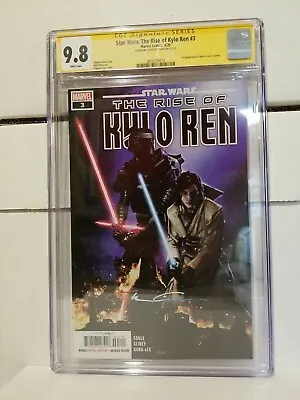 Buy Star Wars:  The Rise Of Kylo Ren #3 Marvel Comics 4/20 Cgc Sig Series Graded 9.8 • 158.05£
