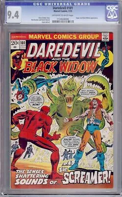 Buy Daredevil #101 (Marvel, 1973) CGC 9.4 • 138.24£