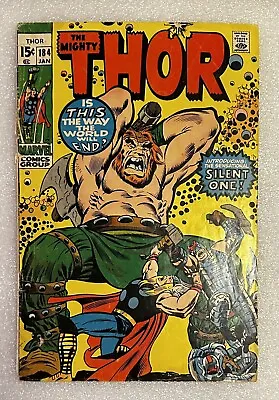 Buy Thor #184 G 1st Silent One Marvel Comic 1971 • 3.40£