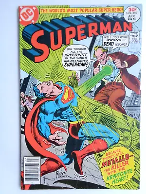 Buy Dc Comics  Superman  #310 April 1977  Curt Swan  Art - Garcia Lopez Cover • 4.95£