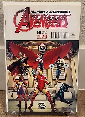 Buy All-New All-Different Avengers #1 (Marvel 2015) Local Comic Shop Variant NM • 6.40£