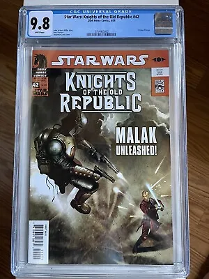 Buy Star Wars Knights Of The Old Republic #42 Origin Of Revan CGC 9.8 • 275.96£