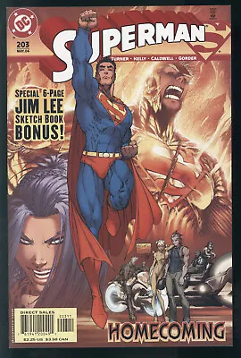 Buy Superman 203 VF+ DC Comics 2004 • 2.39£