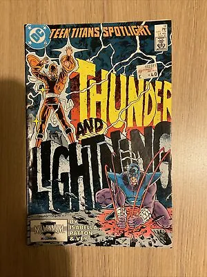 Buy Teen Titans Spotlight #16 - Thunder And Lightning DC November 1987 • 3£