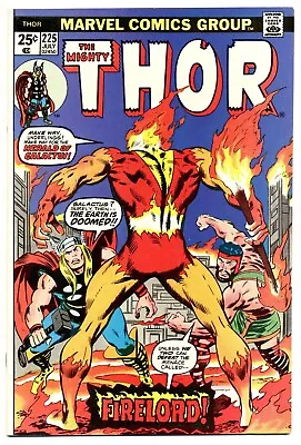 Buy THOR #225 F/VF, Intro Firelord, John Buscema Art, Marvel Comics 1974 • 63.25£