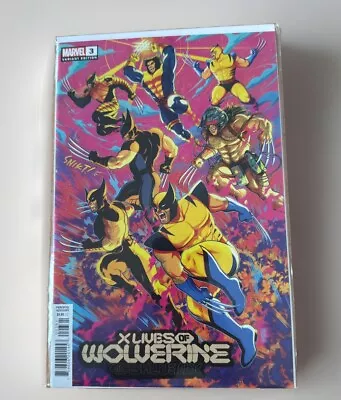 Buy X Lives Of Wolverine #3 Jen Bartel Variant Comic Marvel 2022 Percy Cassara RARE • 12.99£