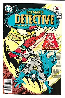 Buy DETECTIVE Comics #466, 1976 DC Batman & Signalman, 9.2 NM- • 38.78£