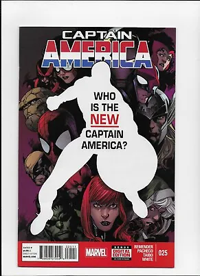 Buy Captain America # 25 Sam Wilson N Mint 1st Print Marvel Now Comics • 59.95£