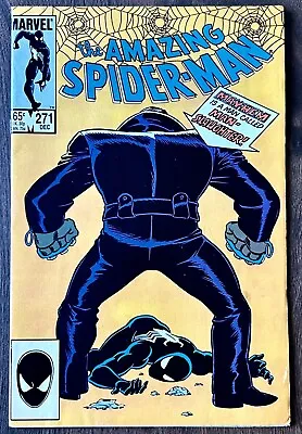 Buy 1985 Marvel Amazing Spider-Man #271  1st Appearance Manslaughter • 11.87£