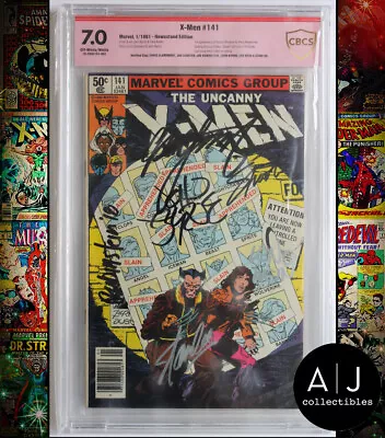 Buy Uncanny X-Men #141 CBCS 7.0 (Marvel) Signed 6X Stan Lee, Byrne, Clairemont, More • 1,184.84£