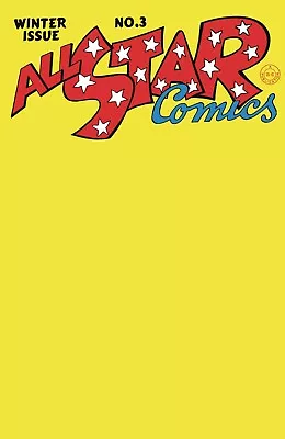 Buy All-star Comics #3 Facsimile Edition Blank Variant (08/11/2023) • 6.50£