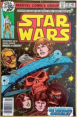 Buy Star Wars #19 - VG/FN (5.0) - Marvel 1979 - 35 Cents Copy - Wheel Of Death  • 5.99£